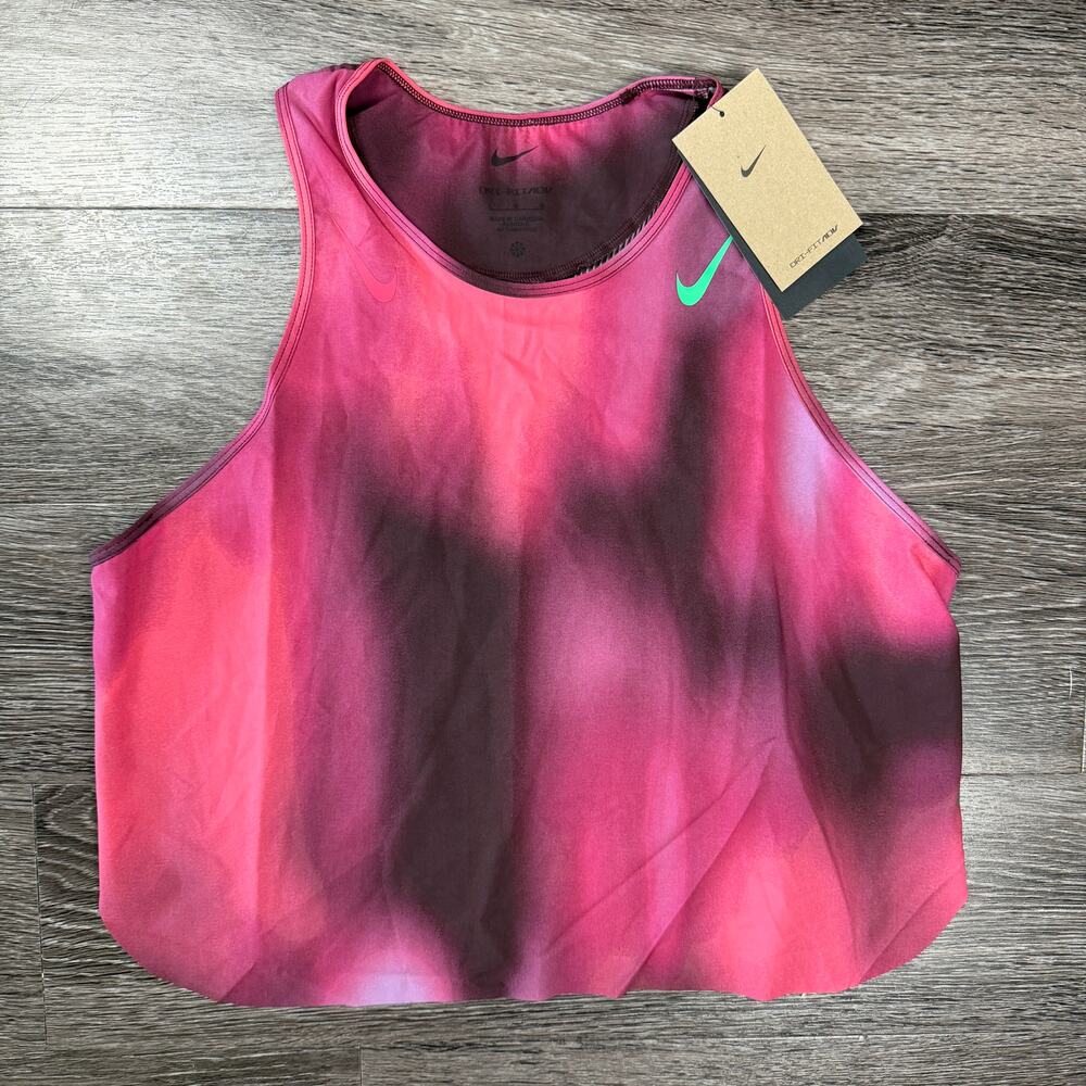 Nike AeroSwift Faith Kipyegon Dri-FIT ADV Crop Tank Women's L NWT IF1627-532